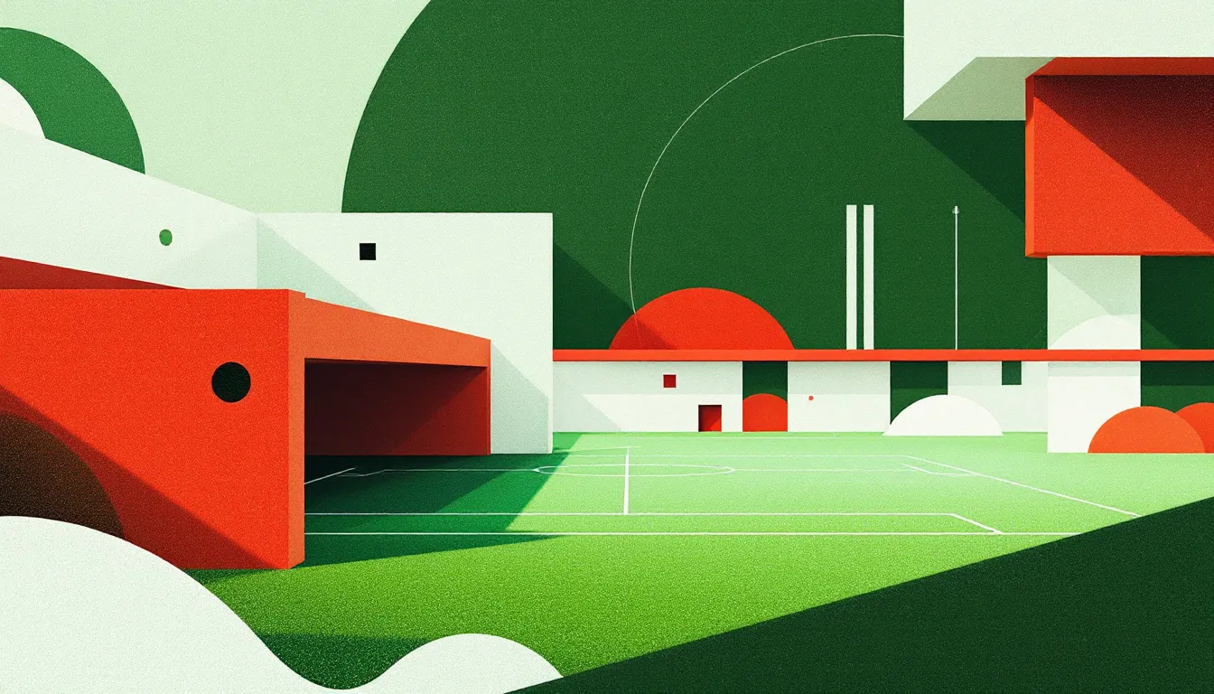 Ilustración conceptual de instalaciones deportivas del Athletic Club